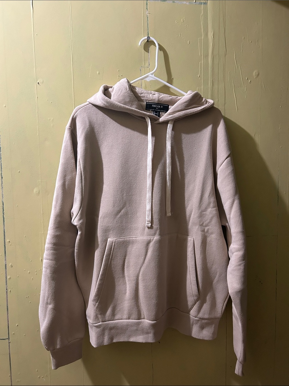 Fleece Drawstring Hoodie